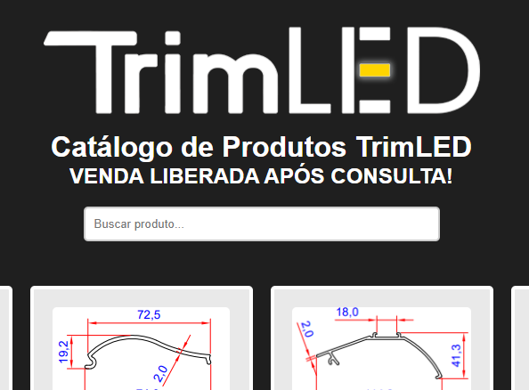 Projeto Catálogo de Produtos